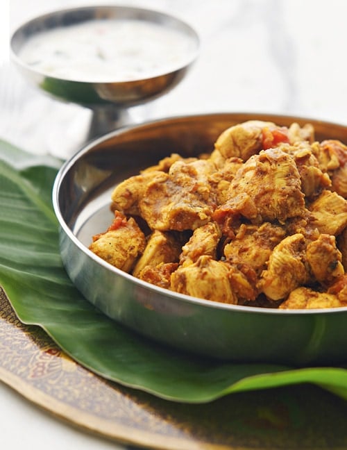 Easy and quick Indian cardamon chicken recipe.