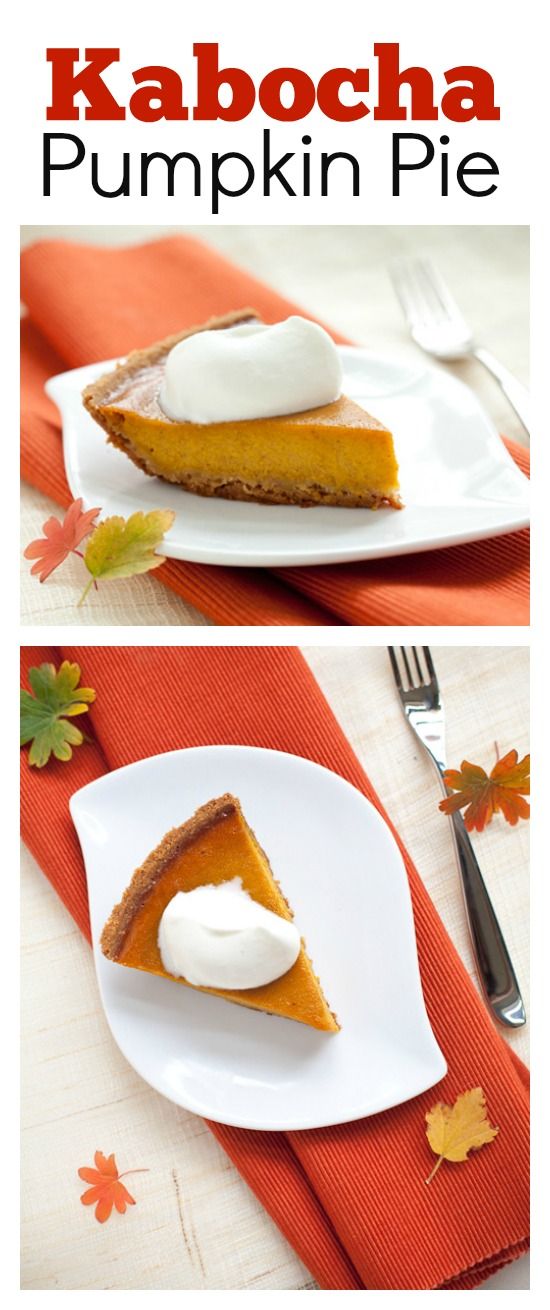 Kabocha Pumpkin Pie – make a twist to your pumpkin pie this year with kabocha pumpkin which is sweeter and better | rasamalaysia.com