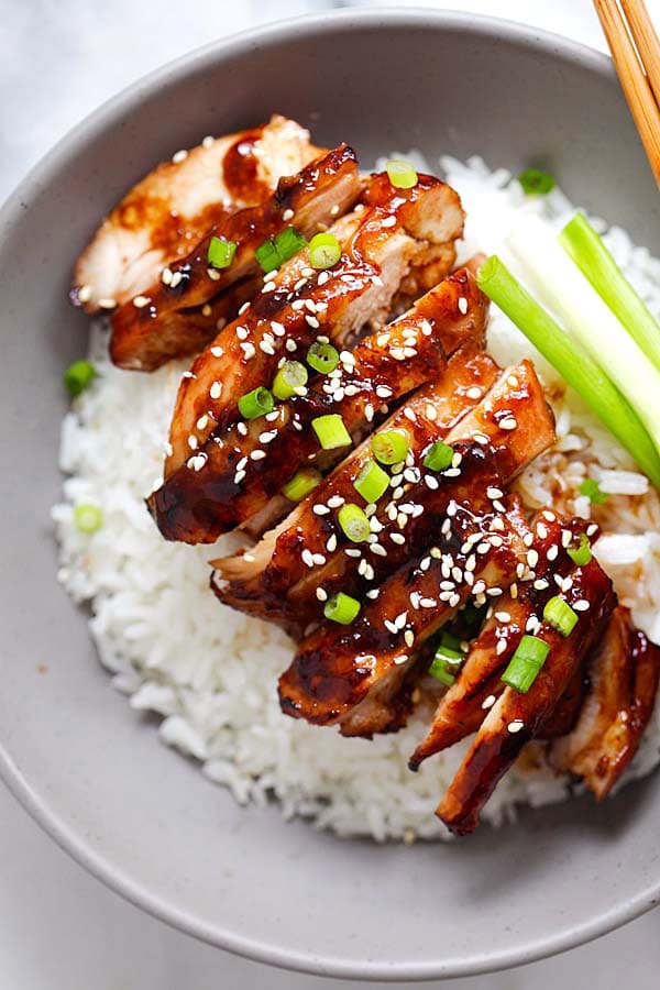 Easiest and best soy-glazed chicken recipe.